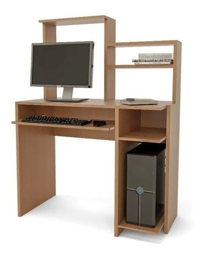 Imagen 1 de 1 de Escritorio Su-Office Owen melamina de 1.02m x 75cm x 45cm haya