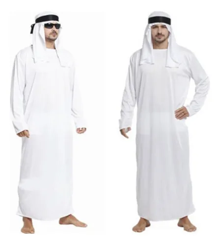 Traje rabe Para Hombre Sheik rabe Cosplay De Halloween Meses
