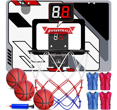 Basketball Hoop Indoor, Mini Basketball Hoop For Kids 5 6 7 