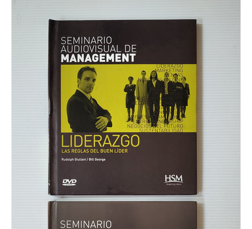 Libro+dvd Seminario Audiovisual Management Liderazgo /ventas