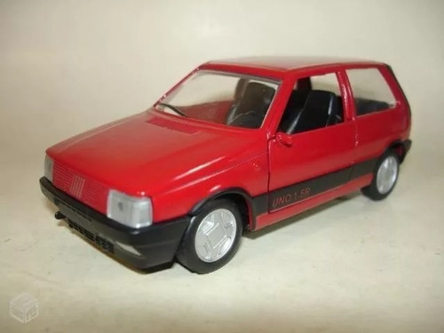 Miniatura Carro Nacional Fiat Uno 1.5 R