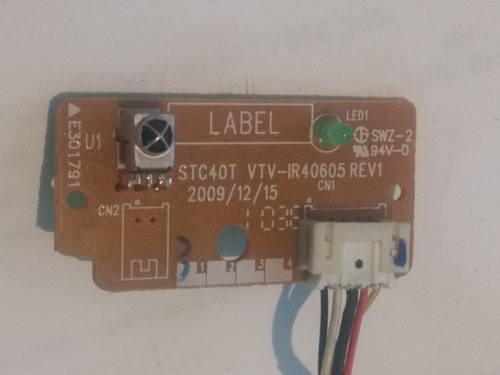 Vtv-ir40605 Rev1 Sensor Ir Toshiba 32c100u2