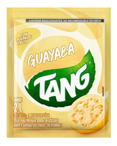 Bebida En Polvo Tang Guayaba 13 G