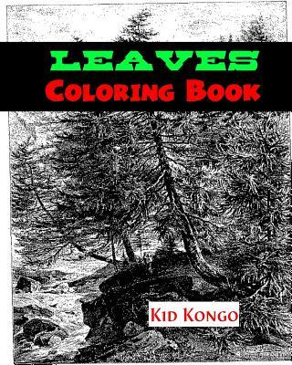 Libro Leaves Coloring Book - Kid Kongo