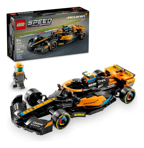 Lego 76919 Coche De Carreras De Fórmula 1 Mclaren 2023