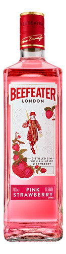 Ginebra Beefeater London Pink Strawberry Volumen De Alcohol 37.5% De 700mL