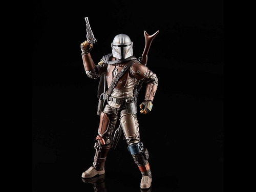 Mando Mandalorian Carbonized Black Series Star Wars Ugo