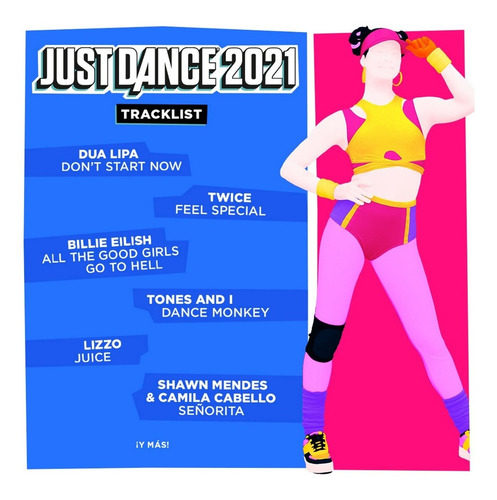 Just Dance 2021 Standard Edition Ubisoft PS4 Físico