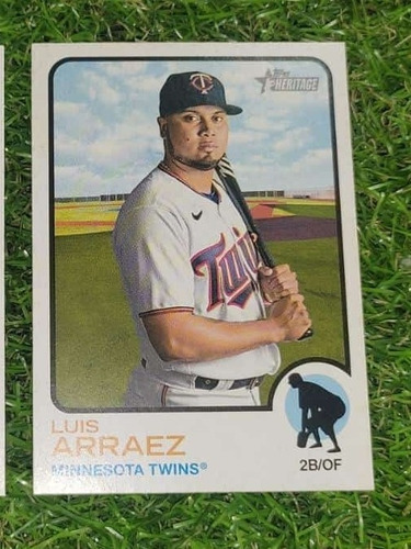 Cv Luis Arráez 2022 Topps Heritage Diseño Topps 1973