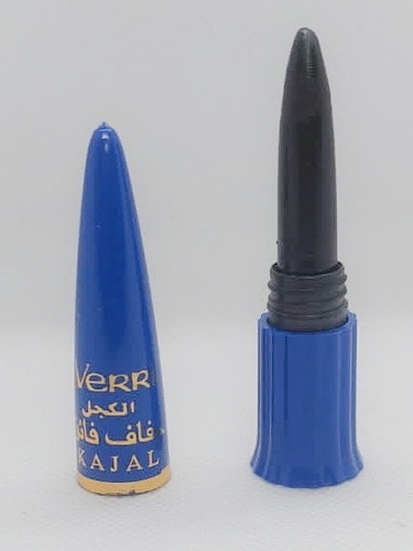 Delineador Crayón Verri Kajal Color Negro Con Acabado Mate