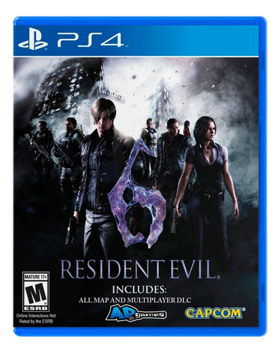 Resident Evil 6 Juego Ps4 Nuevo Y Sellado