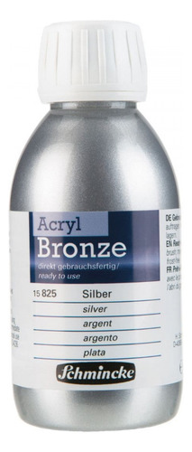 Tinta Acryl Bronze Schmincke 150m Silver