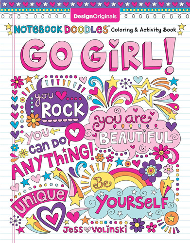 Libro: Notebook Doodles Go Girl!: Coloring & Activity Book (