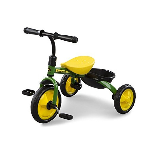 John Deere Acero Triciclo Verde