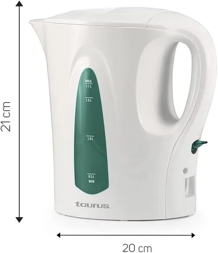 Jarra Cafetera Electrica Plastico Apagado Automatico 1.7 L