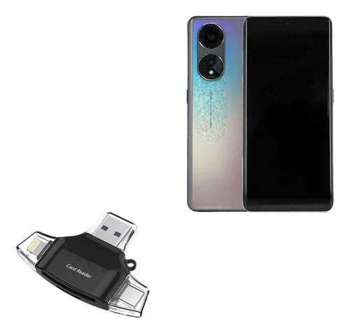 Boxwave Smart Gadget Compatible Con Oppo A98 - Lector De Tar