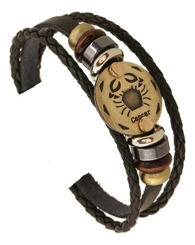 Pulsera  Brazalete / Signo Del Zodiaco Cancer 2