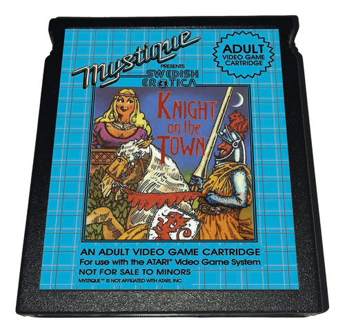 Atari 2600 - Knight On The Town Adulto - Tenho Outros Jogos