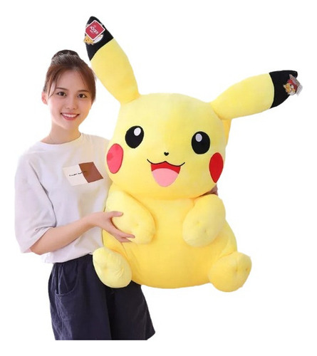 50cm Almohada Grande Para Muñecos De Peluche Pokémon Pikachu