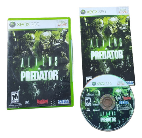 Aliens Vs Predator Fisico - Xbox 360