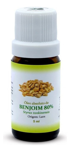 Óleo Absoluto De Benjoim 80% 5ml Harmonie Puro E Natural