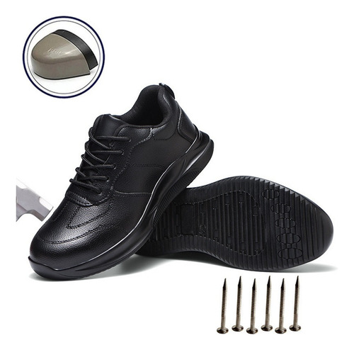 Tenis Industriales Hombre Seguridad Trabajo Casquillo Gmd682