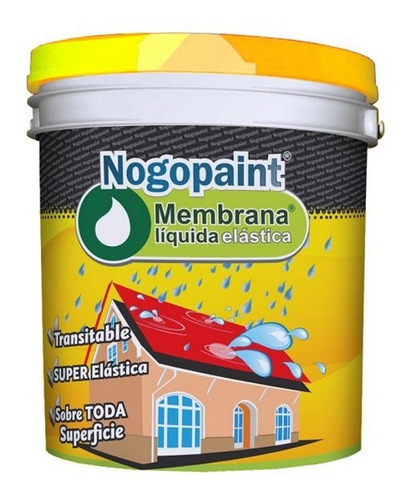 Membrana Liquida 1 Kg Negro Nogopaint