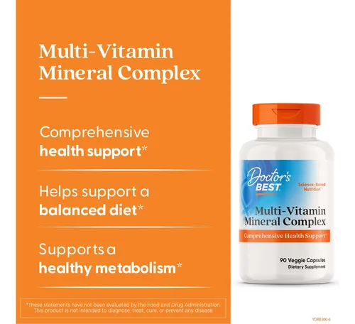 El Mejor Complejo Mineral Multivitamínico De Doctors, Comple