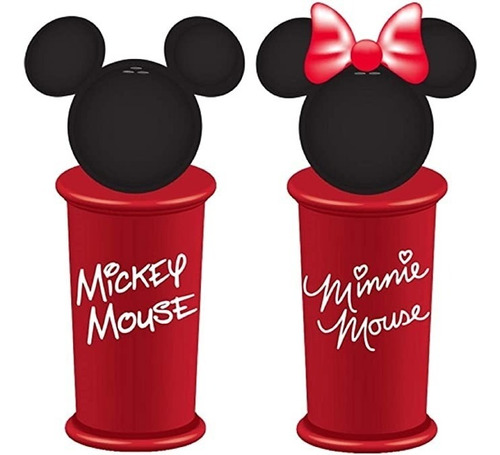 Disney Salero Y Pimentero Mickey Minnie