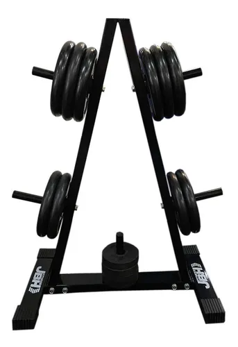 Pino Para Discos Soporte Rack Porta Discos Pesas Gym Jbh P*