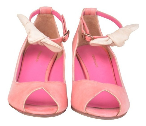 Imagen 4 de 6 de Zapatos Sandalias De Cuero De Mujer - Paris - Ferraro