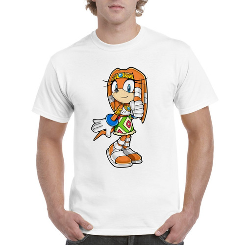 Camisa De Hombre  Moderno Estilo Sonic Game Tikal