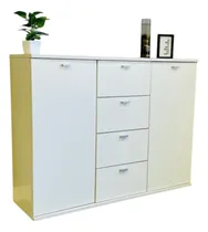Comprar Comoda Chifonier Moderna Cajoneras Vajillero Tv Led
