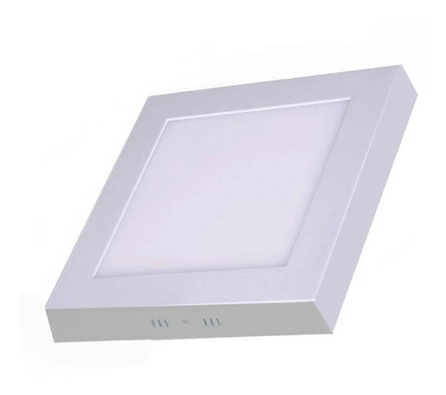 Plafon Led Cuadrado 6w 120x120mms Luz Neutra