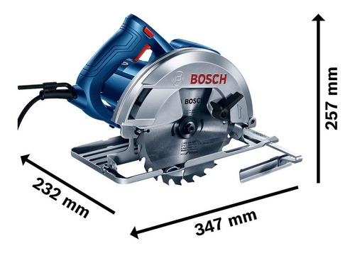 Imagen 5 de 6 de Sierra Circular Bosch Gks 150 7-1/4 1500w