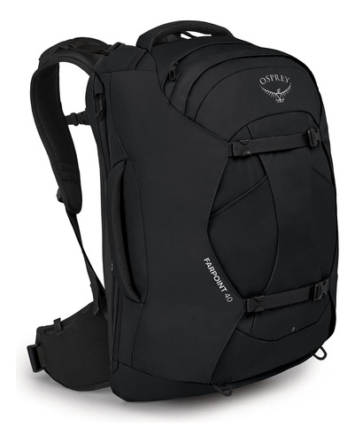 Osprey Mochila De Viaje Farpoint 40 Para Hombre, Color Negro