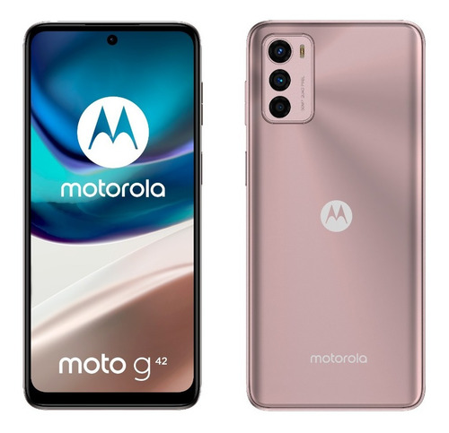 Imagen 9 de 10 de Celular Motorola Moto G42 4/128gb Rosa Nuevo 3 Cts