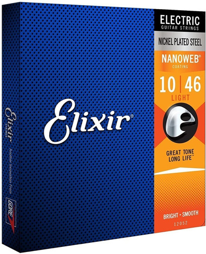 Encordoamento Elixir 010 Guitarra Light Nickel Vida Longa!!