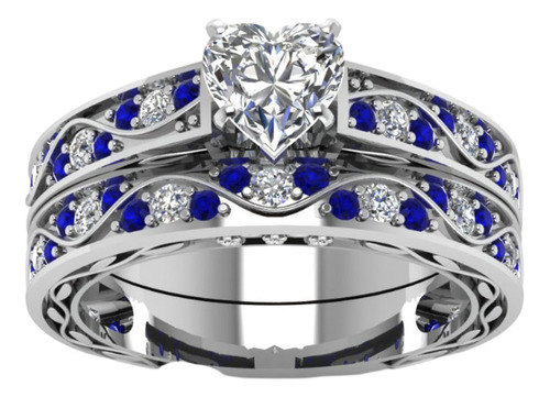 Joyas Bridal Promise De Moissanite Brillantes