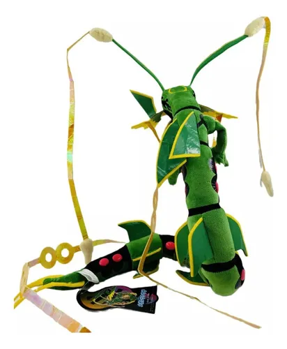 Novo Shiny Mega Rayquaza Peluche Mueca Juguete Navidad