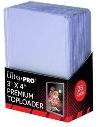 Top Loader 3x4  Ultra Pro Premium - 25 Unidades/pack 