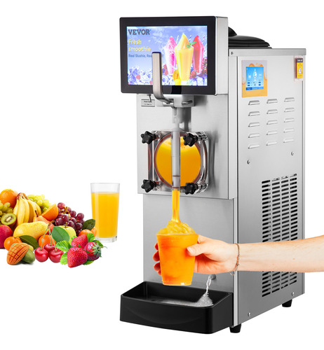 Vevor Máquina De Granizado De Bebida Congelada 8 L+4 L1100 W