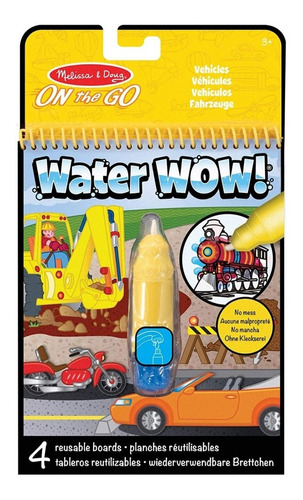 Melissa & Doug Water Wow Vehículos