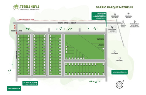 Terrenos En Cardales. Altos El Ombú. Barrio Abierto Sin Expensas. A 400 Metros De Cinco Esquinas. Terranova Desarrollos Inmobiliarios
