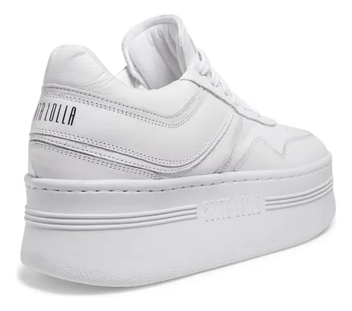 Tenis santa hotsell lolla branco plataforma