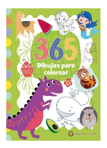 Libro 365 Dibujos Para Colorear - Equipo Editorial Guadal