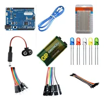 Comprar Kit Tecnopura Inicial + Ard. Leonardo Protoboard Jumpers Led