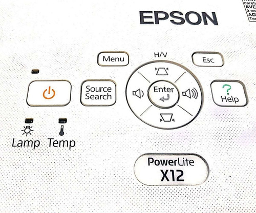 Placa Repuesto Teclado Botonera Epson X12 Menu Todelec