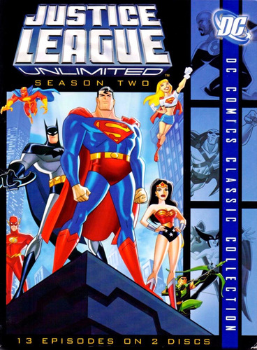 Liga De La Justicia & Jl Unlimited Serie Completa Dvd
