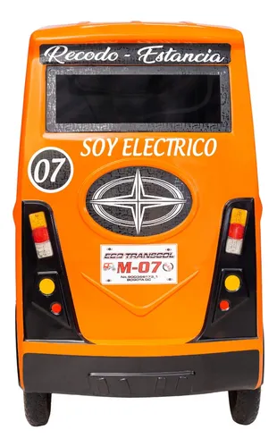 Tricimovil M02 Naranja Bicitaxi.